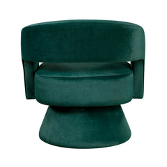 Lavon Green Swivel Chair - Ornate Home