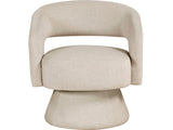 Lavon Taupe Swivel Chair - Ornate Home