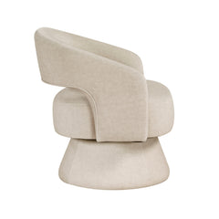 Lavon Taupe Swivel Chair - Ornate Home