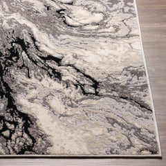 Lawigan Gray Marble Rug - Clearance - Ornate Home