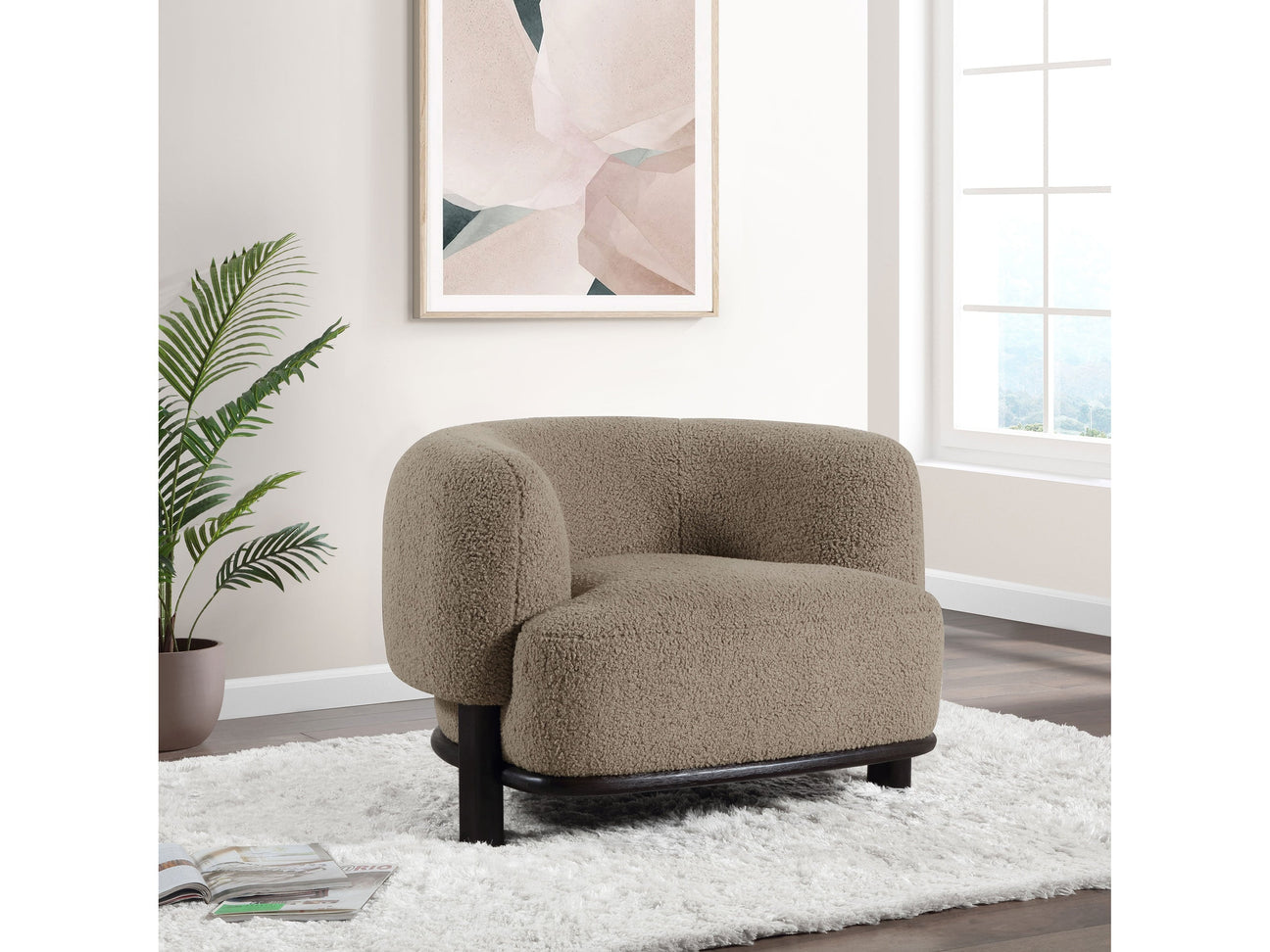 Lawler Brown Accent Chair - Ornate Home