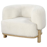 Lawler Ivory Accent Chair - Ornate Home