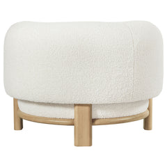 Lawler Ivory Accent Chair - Ornate Home