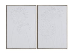 Lawrence White Canvas - Ornate Home