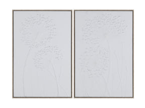 Lawrence White Canvas - Ornate Home