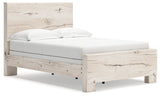 Lawroy Light Natural Full Panel Bed & Dresser & Mirror (Online Special Price) - Ornate Home