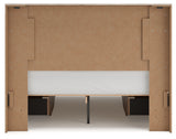 Lawroy Light Natural Full Panel Bed with 2 Storage - Ornate Home