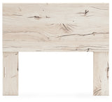 Lawroy Light Natural Full Panel Headboard & Dresser & Mirror - Ornate Home