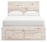 Lawroy Light Natural Full Panel Storage Youth Bed 2 Drawers (Online Special Price) - Ornate Home
