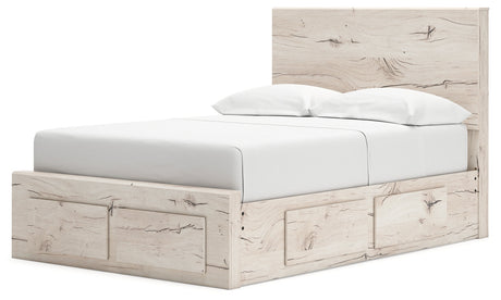 Lawroy Light Natural Full Panel Storage Youth Bed 6 Drawers - Ornate Home