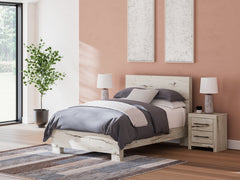 Lawroy Light Natural Full Panel Youth Bed - Ornate Home