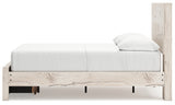Lawroy Light Natural Full Storage Bedroom Set with Dresser and Nightstand (Online Special Price) - Ornate Home
