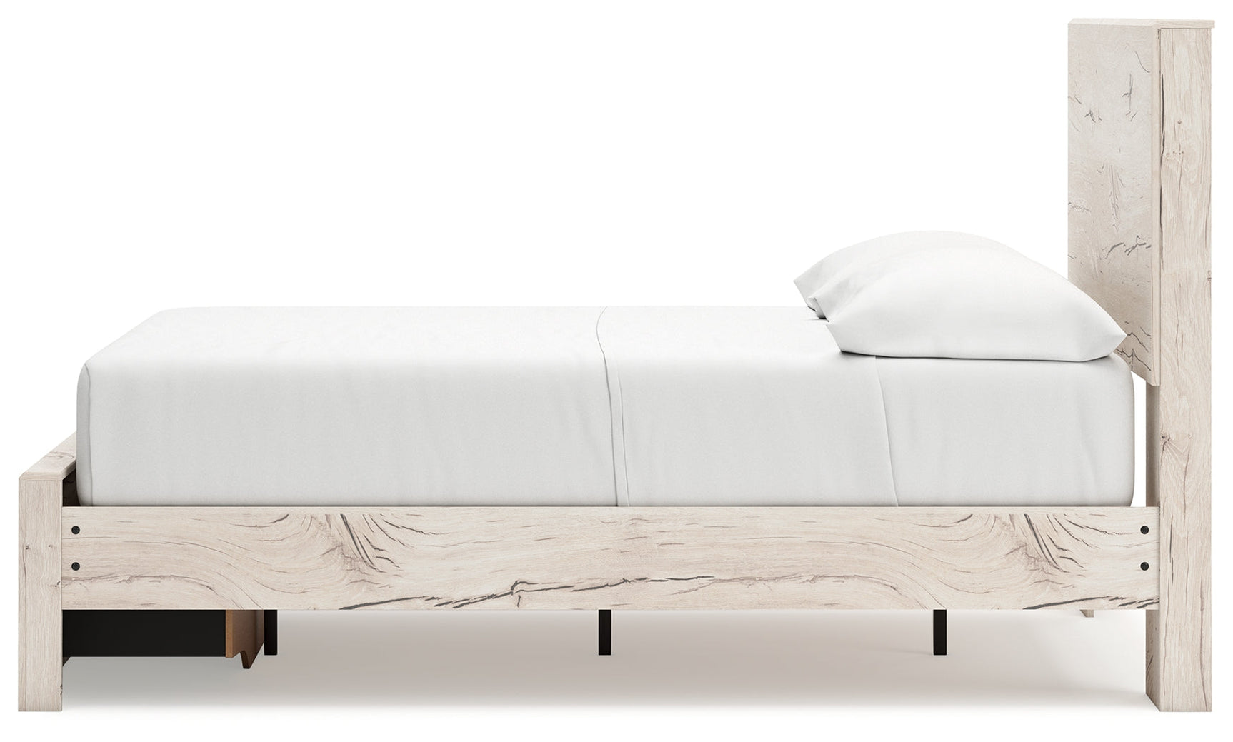 Lawroy Light Natural Full Storage Bedroom Set with Dresser and Nightstand (Online Special Price) - Ornate Home