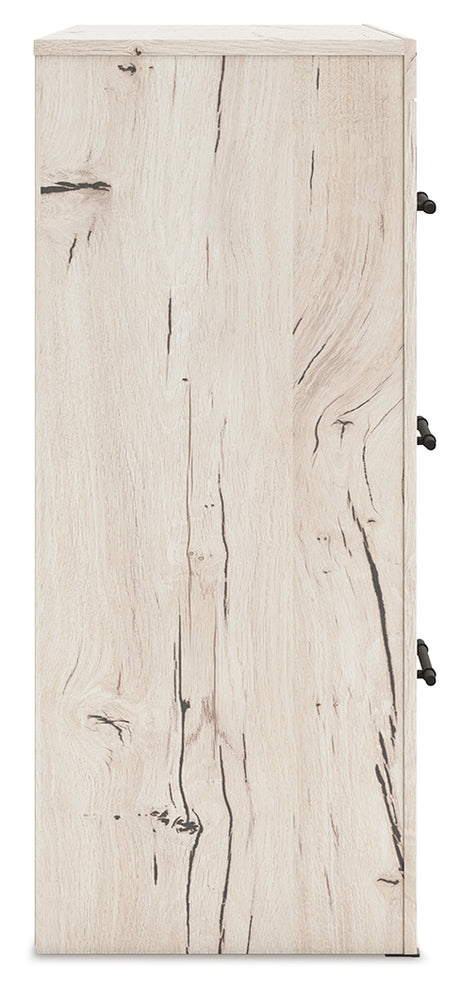 Lawroy Light Natural Full Storage Bedroom Set with Dresser and Nightstand - Ornate Home