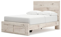 Lawroy Light Natural Full Storage Bedroom Set with Dresser and Nightstand - Ornate Home