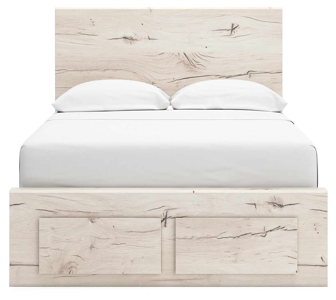 Lawroy Light Natural Full Storage Bedroom Set with Nightstand (Online Special Price) - Ornate Home