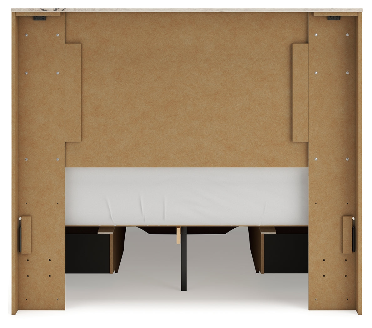 Lawroy Light Natural Full Storage Bedroom Set with Nightstand (Online Special Price) - Ornate Home