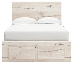 Lawroy Light Natural Full Storage Bedroom Set with Nightstand - Ornate Home