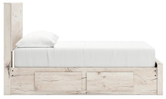 Lawroy Light Natural Full Storage Bedroom Set with Nightstand - Ornate Home