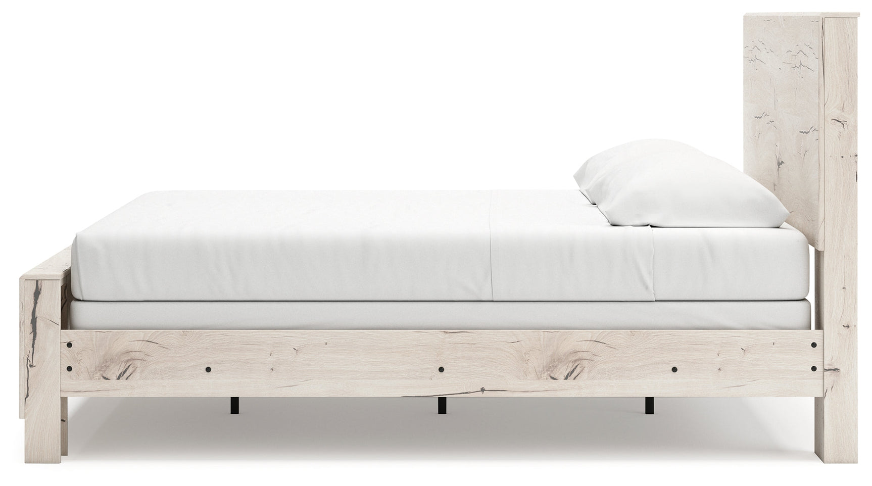 Lawroy Light Natural King Panel Bed (Online Special Price) - Ornate Home