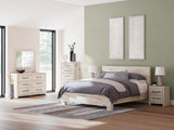 Lawroy Light Natural King Panel Bed - Ornate Home