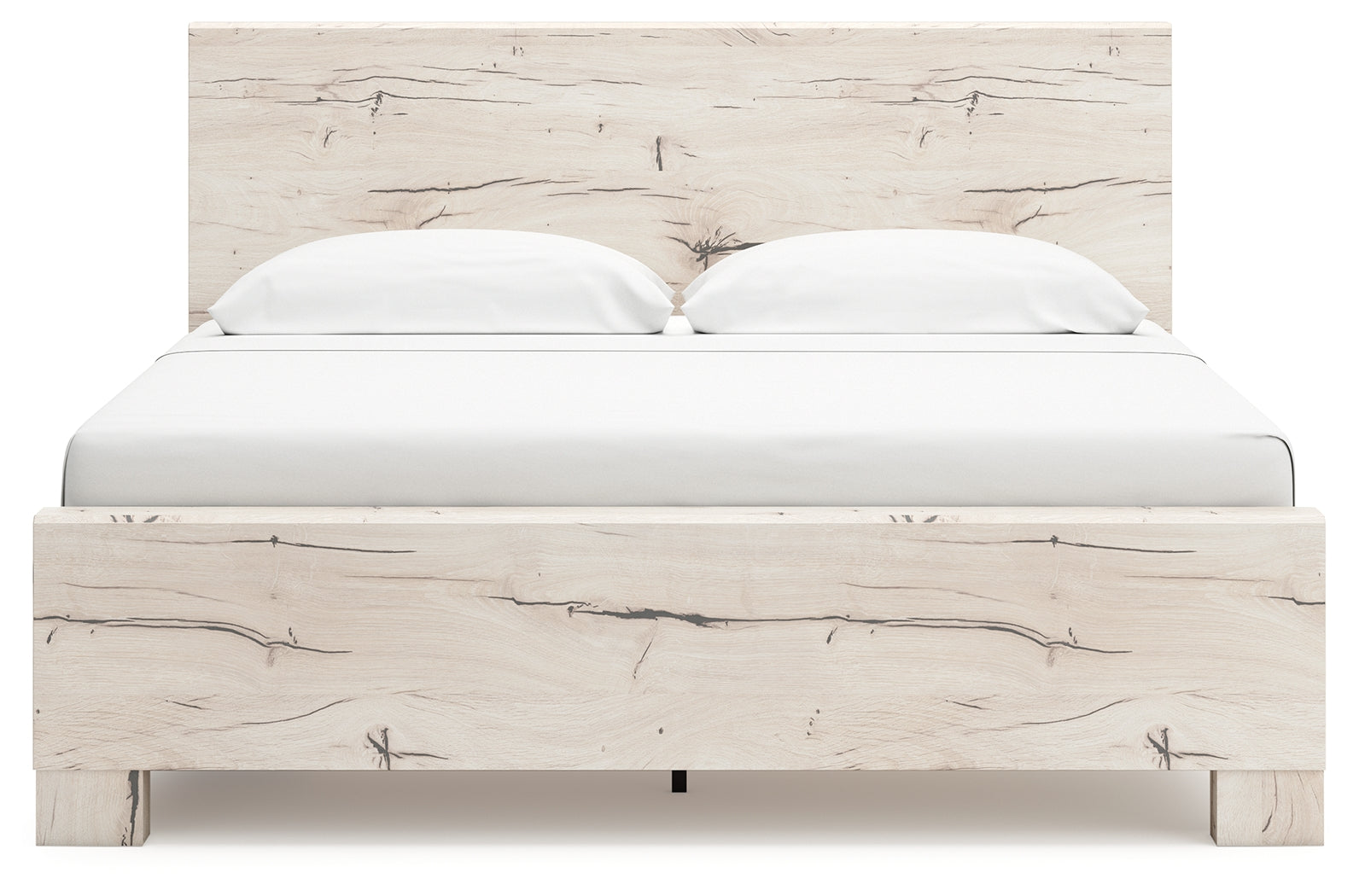 Lawroy Light Natural King Panel Bed with Storage (Online Special Price) - Ornate Home