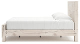Lawroy Light Natural King Panel Bed with Storage (Online Special Price) - Ornate Home