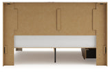 Lawroy Light Natural King Panel Bed with Storage (Online Special Price) - Ornate Home