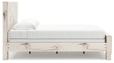 Lawroy Light Natural King Panel Bedroom Set with Dresser, Mirror, Chest and Nightstand (Online Special Price) - Ornate Home