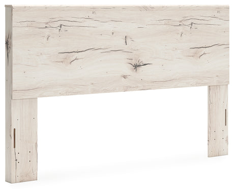 Lawroy Light Natural King Panel Headboard & Dresser & Mirror - Ornate Home