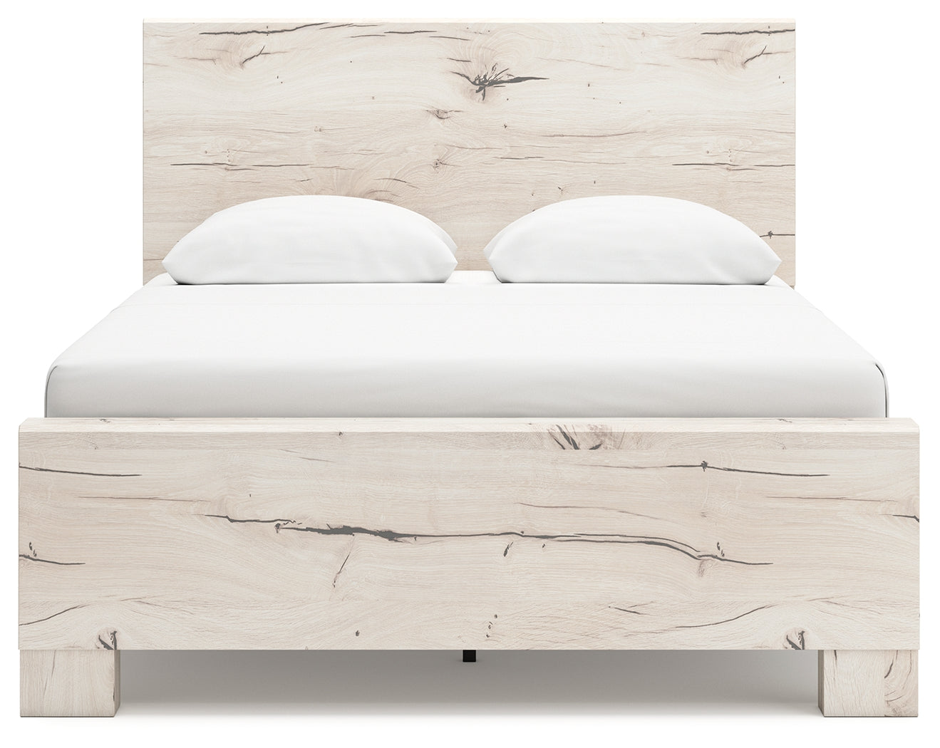 Lawroy Light Natural Queen Panel Bed & Dresser & Mirror & Nightstand (Online Special Price) - Ornate Home
