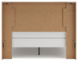 Lawroy Light Natural Queen Panel Bed & Dresser & Mirror (Online Special Price) - Ornate Home