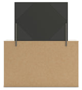 Lawroy Light Natural Queen Panel Bed & Dresser & Mirror - Ornate Home