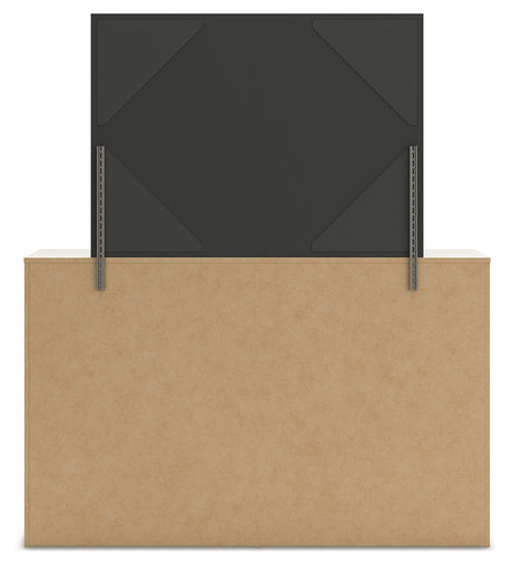 Lawroy Light Natural Queen Panel Bed & Dresser & Mirror - Ornate Home