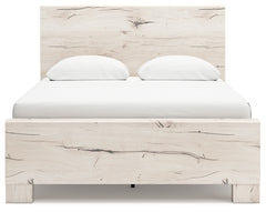 Lawroy Light Natural Queen Panel Bed - Ornate Home