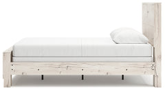 Lawroy Light Natural Queen Panel Bed - Ornate Home