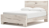 Lawroy Light Natural Queen Panel Bed with Storage (Online Special Price) - Ornate Home