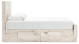 Lawroy Light Natural Queen Panel Bed with Storage (Online Special Price) - Ornate Home