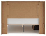 Lawroy Light Natural Queen Panel Bed with Storage (Online Special Price) - Ornate Home