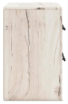 Lawroy Light Natural Queen Panel Storage Bed, Dresser, Mirror, Chest and Nightstand - Ornate Home