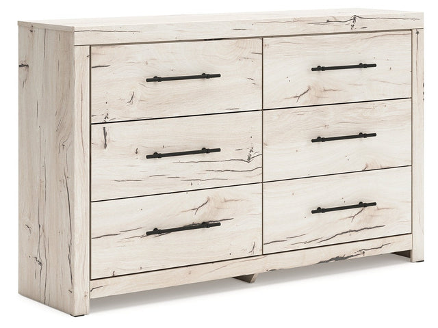 Lawroy Light Natural Six Drawer Dresser (Online Special Price) - Ornate Home