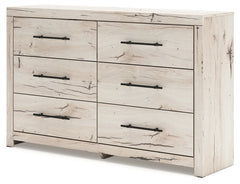 Lawroy Light Natural Six Drawer Dresser - Ornate Home