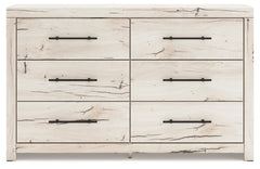 Lawroy Light Natural Six Drawer Dresser - Ornate Home