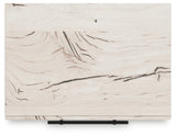 Lawroy Light Natural Twin Panel Bed with Storage and Nightstand - Ornate Home