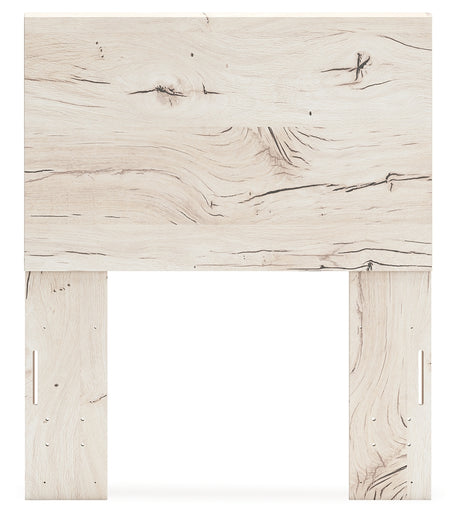 Lawroy Light Natural Twin Panel Headboard & Dresser & Mirror - Ornate Home