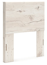 Lawroy Light Natural Twin Panel Headboard & Dresser & Mirror - Ornate Home