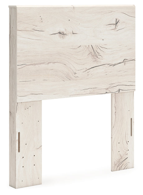 Lawroy Light Natural Twin Panel Headboard & Dresser & Mirror - Ornate Home