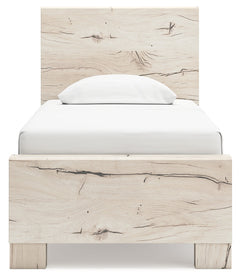 Lawroy Light Natural Twin Panel Youth Bed - Ornate Home