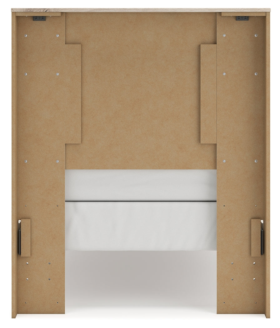 Lawroy Light Natural Twin Panel Youth Bed - Ornate Home