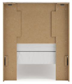 Lawroy Light Natural Twin Panel Youth Bed - Ornate Home